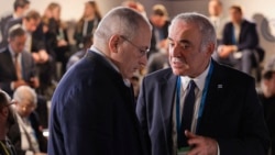 Михаил Ходорковский и Гарри Каспаров на одной из встреч российской оппозиции